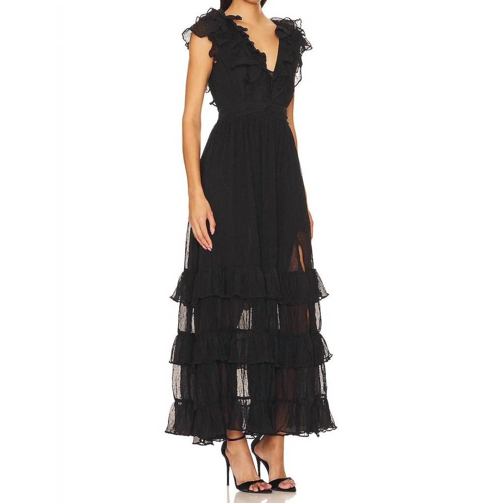 NEW ASTR tiara dress in black - Picture 2 of 3